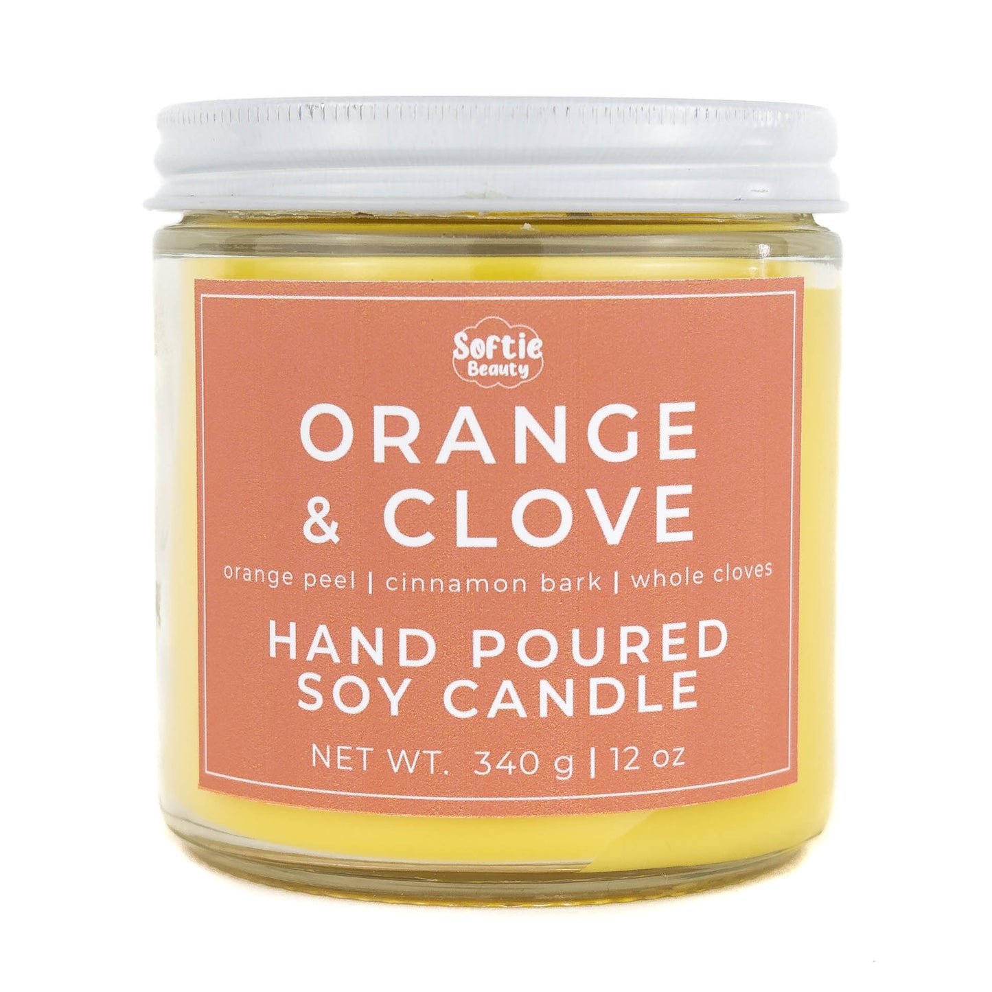Orange & Clove 12oz Soy Candle