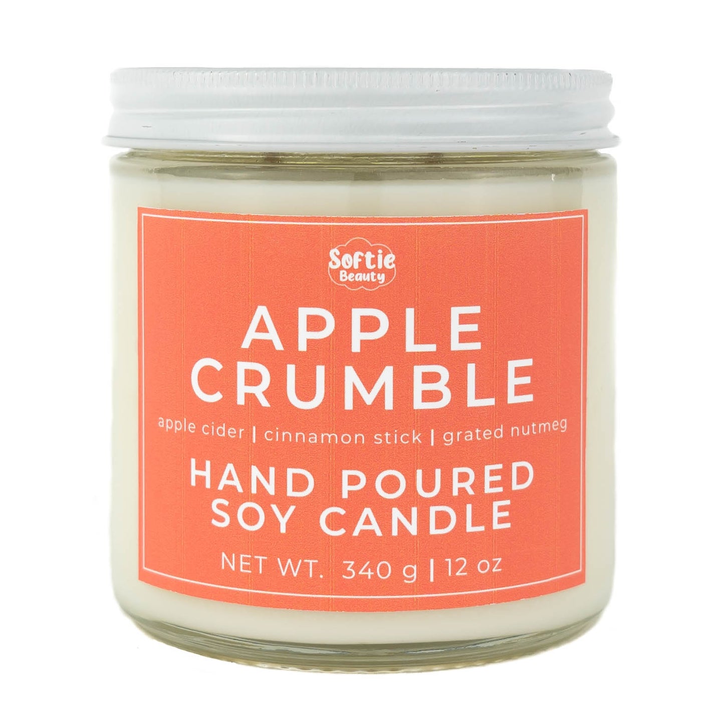 Apple Crumble 12oz Soy Candle