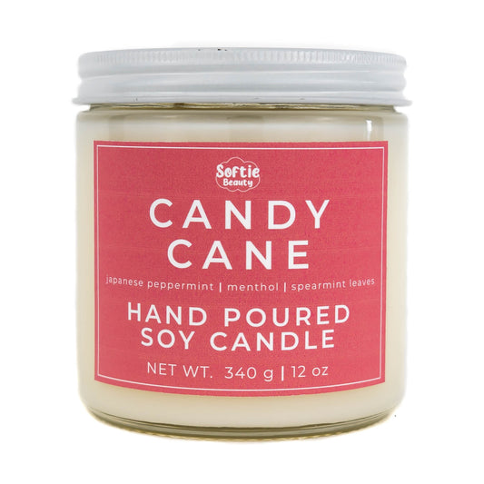 Candy Cane 12oz Soy Candle
