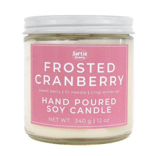 Frosted Cranberry 12oz Soy Candle