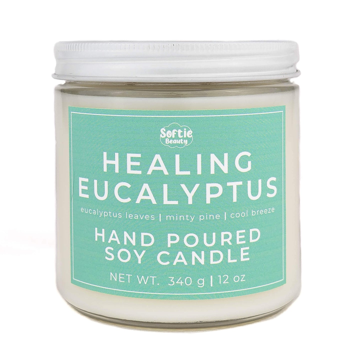 Healing Eucalyptus 12oz Soy Candle