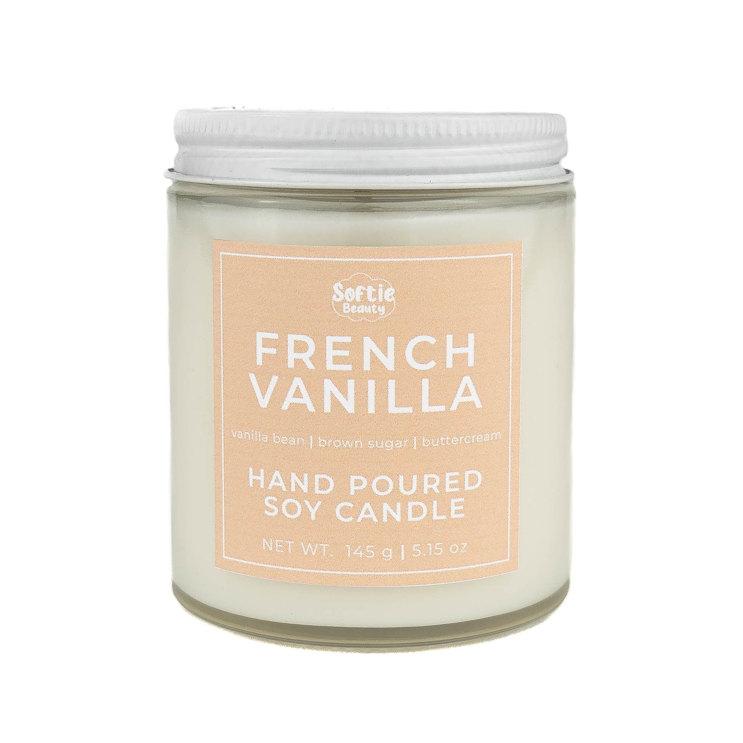 French Vanilla 5oz Soy Candle