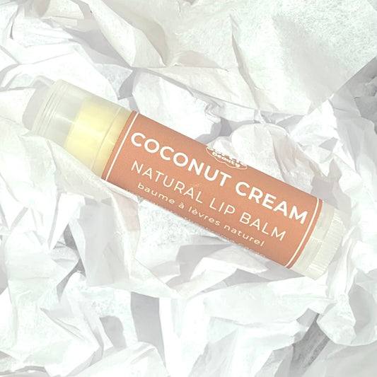 Coconut Cream Vegan Lip Balm